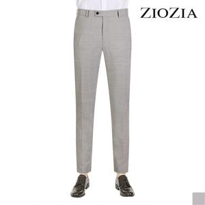 [지오지아] 베이지 윈도우 체크 미라클 정장팬츠 (ABC2SP1205)