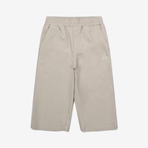 [휠라키즈] 간절기 7부 면 팬츠 (FK2TRG2101X_BEG)