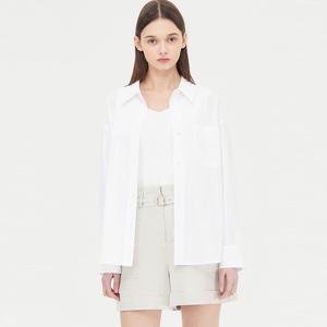 [시슬리] SIS 바비 포켓 자수 블라우스_SAWS91431WH