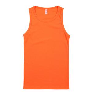 [파파브로] 남성 팝한 컬러구성 스판 민소매 5C-TS5-Q093-주황