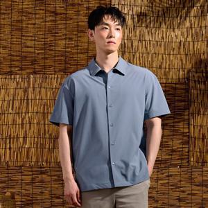 [체이스컬트]남성 폴리 스트레치 반팔 셔츠-DBRK5523D02
