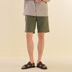 [체이스컬트]남성 린넨 라이크 반바지-DCRK2521E0V