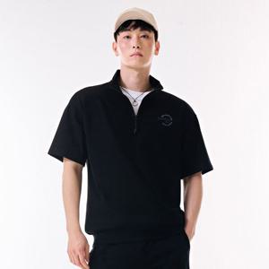 [체이스컬트]공용 쿨링 코튼 아노락 반팔 티셔츠-DBRU5812D03