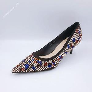 여성정장구두 스틸레토 파티슈 댄스화 swm24031 블랙