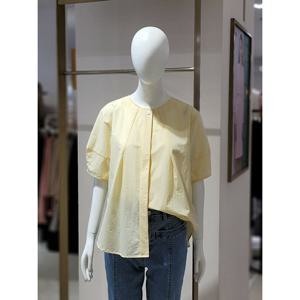 [에꼴드파리][에꼴드파리] 퍼프 소매 블라우스 S64RB45WBBS64Z (