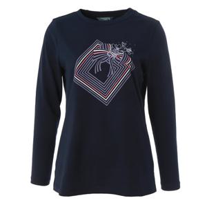 [크로커다일 레이디]면혼방 프린트 티셔츠 CLDSTS901