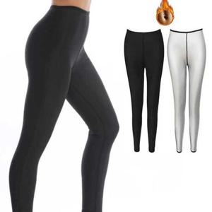 땀복바지여자땀복 방수 재질 빅사이즈 운동 바지 땀복 9부 하의