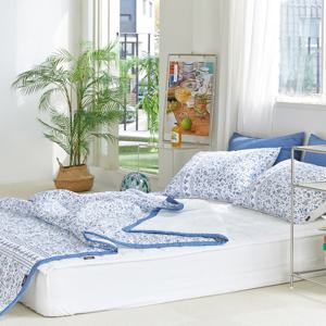 [파르페by알레르망] 페이버 듀라론 냉감 무봉제 여름차렵이불세트 Q