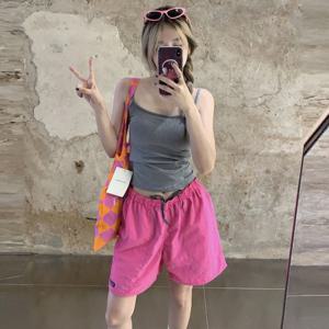 [비틀버드]바스락 스탠다드핏 밴딩 비치 숏팬츠 MFNC_040122