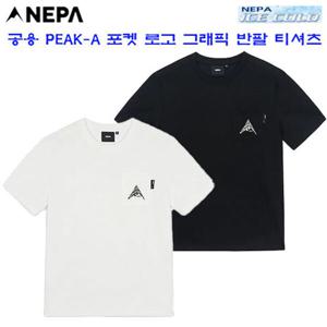 [네파][티셔츠 반팔티셔츠](7K35374)_남성 PEAK-A 포켓 로고 그래픽 반팔티셔츠