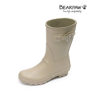 [베어파우(슈즈)]TRUDY 여성 레인 롱부츠 방수 장화 K2829333QB-W 카키베이지 3CM