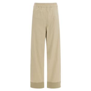 샵앤) 배색밑단 여성 여름 배기와이드팬츠 FRB-WPT-12024-베이지
