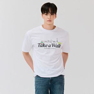 [체이스컬트]공용 캐릭터 그래픽 반팔 티셔츠-DCRU5845E01