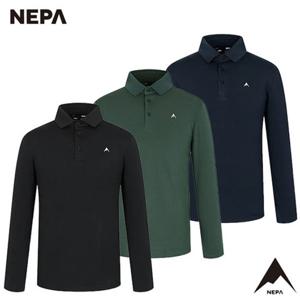 [네파][티셔츠 카라티셔츠](7J55241) 남성 가을겨울 코트나 긴팔 폴로 카라티셔츠