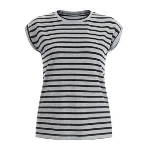 [샵앤]단가라 슬리브리스 여성 국산 라운드 레귤러핏 민소매티 DAI-WSH-12088-그레이