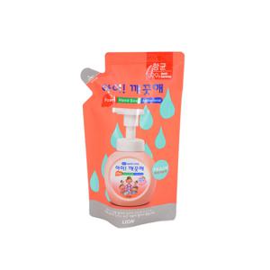 아이깨끗해(리필 200ml) 복숭아향 유아핸드워시 핸드워시 거품비