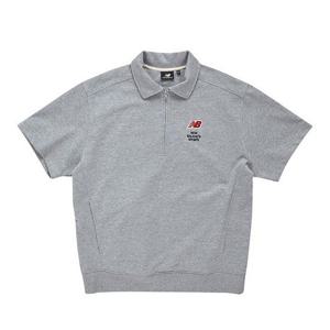 [뉴발란스]AUNI하프집업 반팔오버맨투맨 NBNCD22423-15