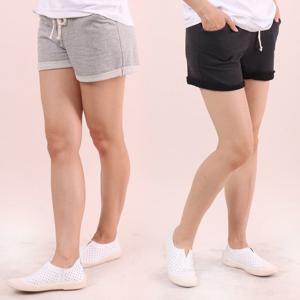 [아이우먼] 리틀롤업면반바지 WW5973M408 빅사이즈