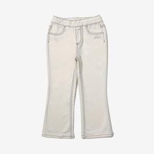 [휠라키즈][휠라키즈] Girls 부츠컷 우븐 팬츠 (FK2PTF1101F_CRM