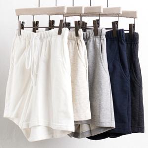 [아이우먼]빅사이즈면쇼츠 0390L408 베이직끈반바지 IN