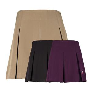 럭스골프 여성 요크 주름 큐롯 스커트 YD4A109W