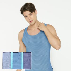 제임스딘 남자 편한 메쉬 인견 냉장고 민소매 런닝 3매 세트