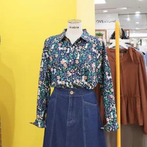 르피타 DP01 꽃나염 셔츠 L243USH905