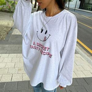 [아이우먼]빅사이즈 409 시크릿루즈면프린팅티 DNMS622