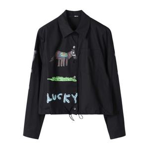 [BNX]캐릭터 아트워크 스트링 셔츠아우터 (BW3BL005L0)