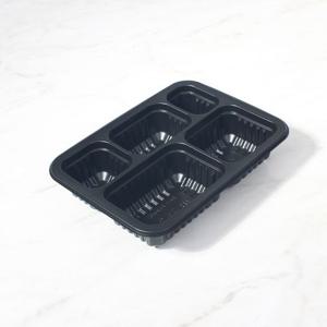 PP실링용기 JH 191440-5A (3호5칸) 블랙 1200개