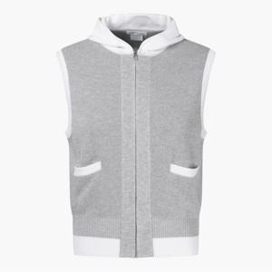 M 데상트골프베스트 GQC DO32WFKV71-MLGG 여성 니트 후드 베스트