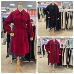 오프리미츠 HC26 50%+20%모던클래식한 카라넥밸티드핸드메이드울100%코트남구홈플러스 M23ct1b15