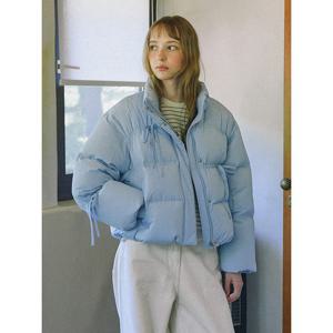 [올리브데올리브]리본 덕 다운 숏 패딩 점퍼 (OP4WMA13)