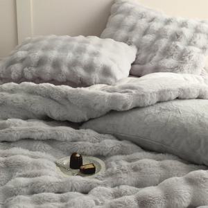 [플로라]레브 30mm 밍크 극세사 차렵이불 패드세트 K