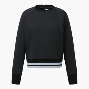 M 데상트골프웨어 GQC DO42WFTLO1-CHAG 여성 패딩 퀼팅 맨투맨