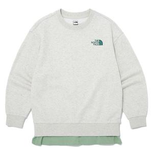 [노스페이스] 키즈 스쿨데이 스웻셔츠 NM5MQ04S_OAT