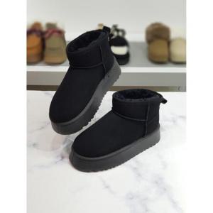 한슈 세이브존03 스웨이드 플랫폼 어그 숏부츠 4cm AGHS141001kkA