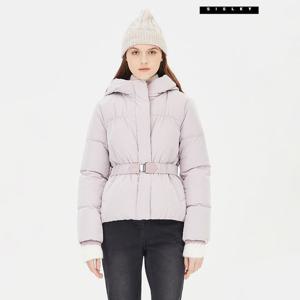 [시슬리] 크리스탈 후드 벨티드 패딩 SAPD41361_LV