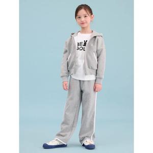 [빈폴키즈] 여아 후드 집업 3PCS 세트 라이트 그레이 (BI5141G042)