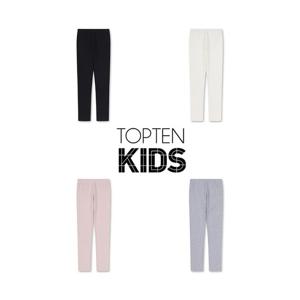 [탑텐키즈]MKE5PT2905 여아) 에센셜 코튼혼방 9부 레깅스