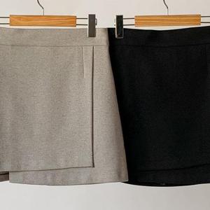 [시드마켓]언발랩밴딩팬츠스커트 411T116S 빅사이즈 여성의류