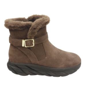 [에스콰이아]여성 방한 퍼 앵글부츠 EQDWBS809BR