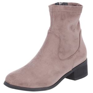 소다 글로벌 슈스파  여성 발편한 캐주얼 스웨이드 앵클부츠 CLB302 (그레이)