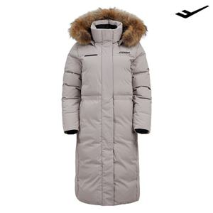 [프로-스펙스] 여성 중기장 헤비 다운 후드 퍼 다운 PW3WD23W751