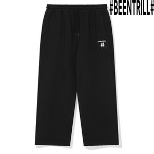 [빈트릴]에센셜 해시태그 로고 스웻 팬츠 BA251TP001