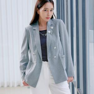 [크로커다일레이디] 페미닌 캐주얼 슬림 더블 자켓_CLDMJK101