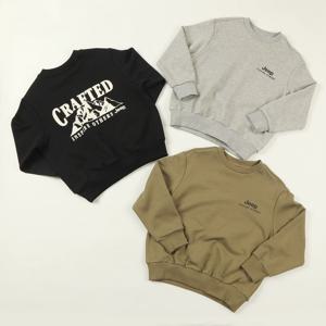 [지프키즈]크래프트드 산맨투맨  KQ1TSU896