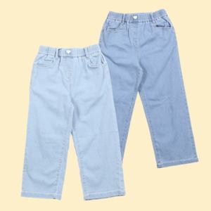[로엠걸즈(아동)]얇은긴일자데님스판청바지RGTJ25S3C