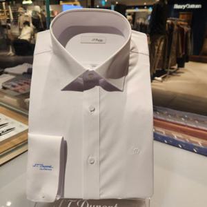 듀퐁셔츠 SE5SM21LS362SWH 컴포터블 라인 착용감이 편한 스트레치 슬림 핏 셔츠