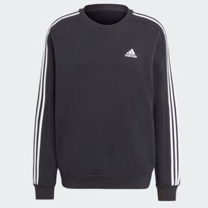 [아디다스(퍼포먼스)]남녀공용 에센셜 플리스 3S 맨투맨 스웨트셔츠 IB4027